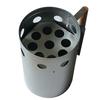 Charcoal Chimneys Starter with Wooden Handle Heavy-Duty Steel Wire Base Chimneys Starter for Charcoal Grill And BBQ