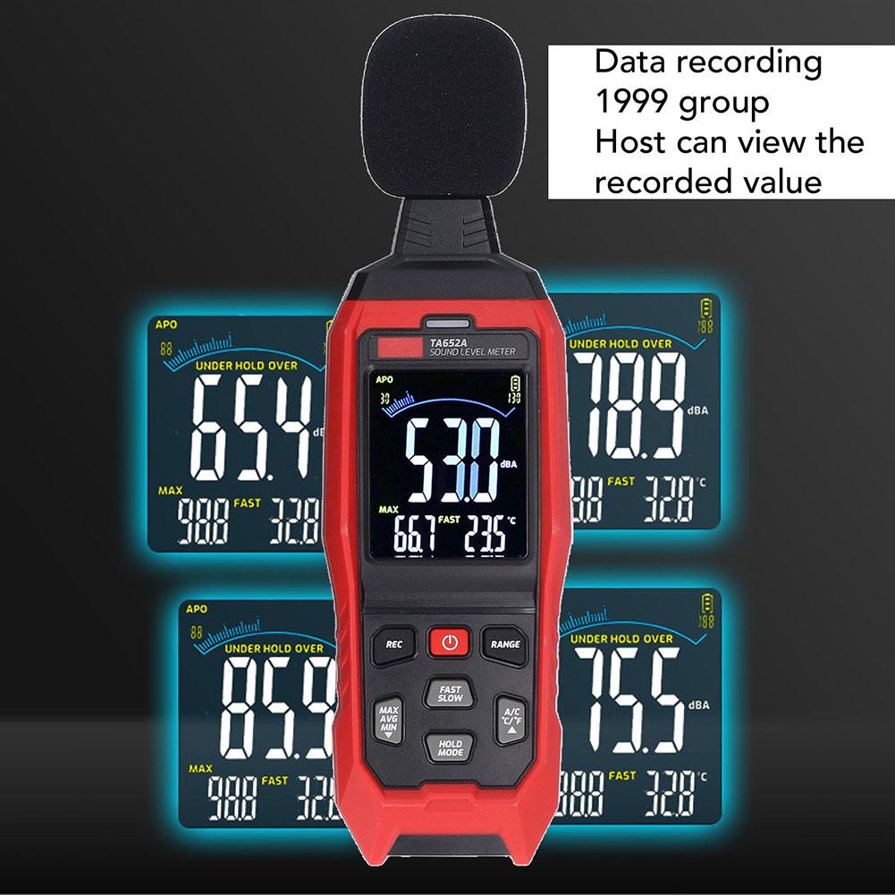 TA652A Compact Sound Level Instrument with ABS Construction Designed for Durability in Field and Workshop Environments