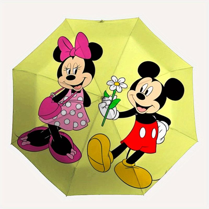 

1pc Mickey, Minnie Automatic Open/close Folding Umbrella, Compact Portable Travel Umbrella, Perfect Gift for FriendsCute Umbrella y250812036