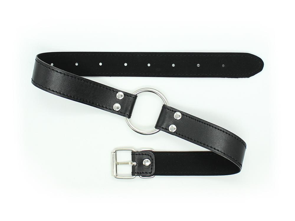 VaHppy O-Ring Gag 63 cm 65 g 4,8 cm PU 3 barvy SM BDSM Bondage Sex Toys Párové hry Orální sex Deep Throat Forced Open Mouth Flirtin