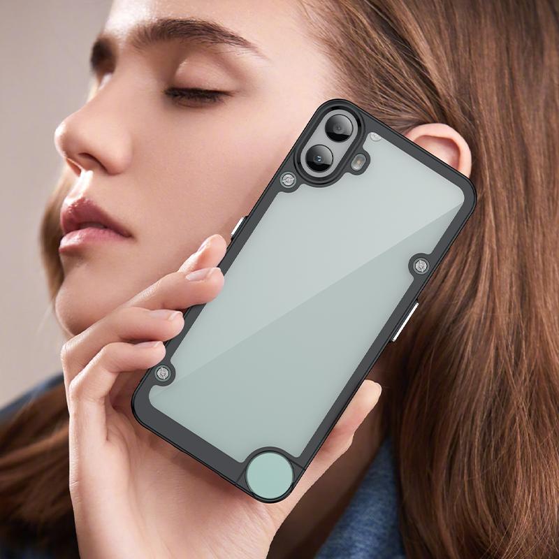 For Nothing CMF Phone 1 Shockproof Case TPU +Acrylic Protective Clear Phone Cover