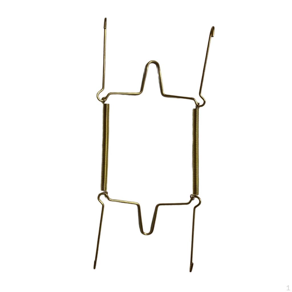 Decorative Plate Hangers - Sturdy Wall Mount Hooks for China and Platters