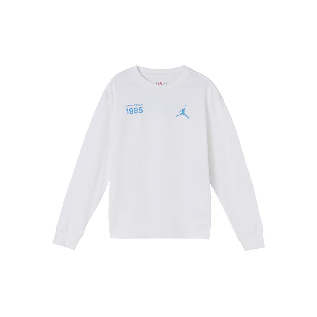 Jordan T Shirts Men's White Crew Neck Moderate Straight Fit DM3544-100
