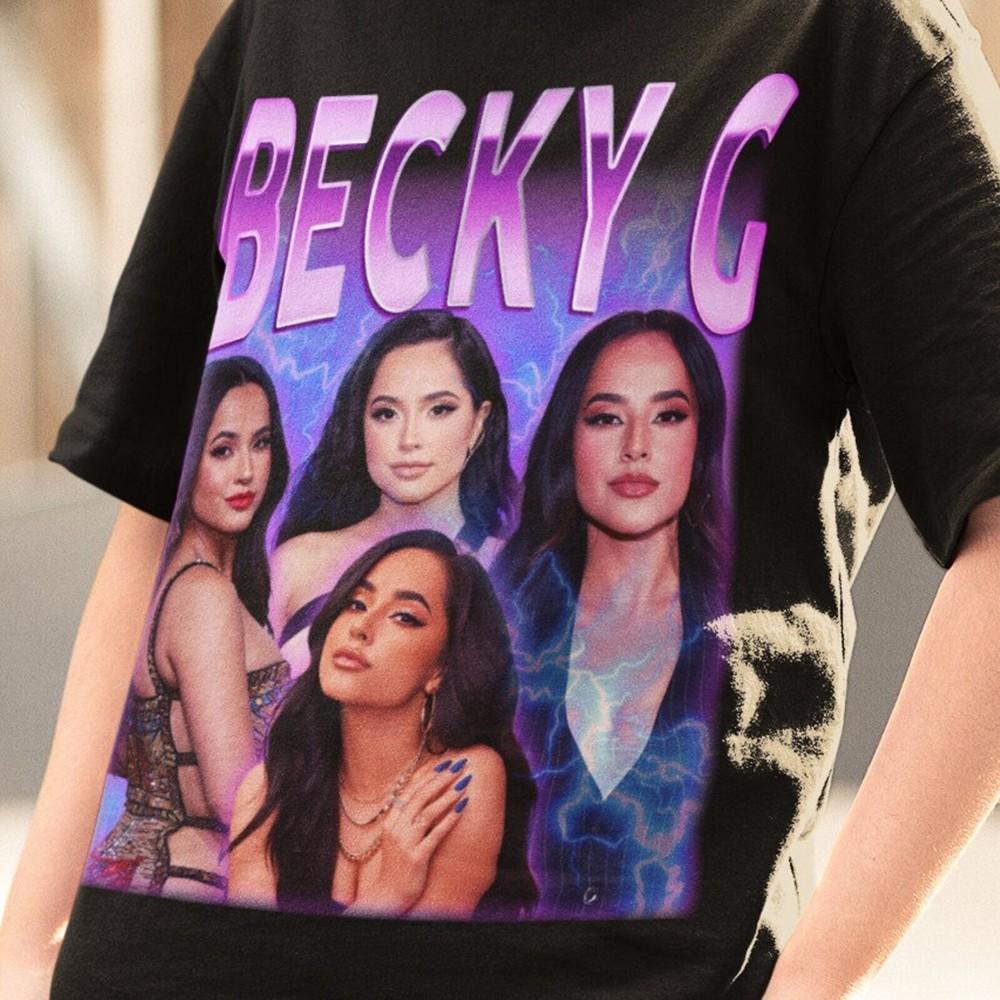 

Becky G Shirt Becky G Vintage 90s#039; Shirt Becky G Tshirt Becky G Merch Shirt Unisex T-Shirt M