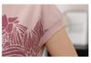 Summer Style Ice Silk Short-Sleeved T-Shirt & Knit Cardigan for Middle-Aged and Elderly Women
