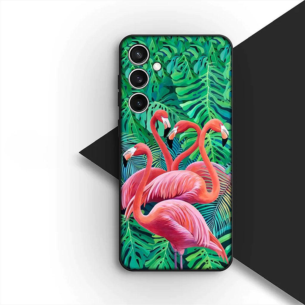 Flamingo Phone Cover Soft Case for Huawei P30 P20 Mate 20 Lite Pro Y7 Y6P Y7A 2019 Nova 5T 3I Casing