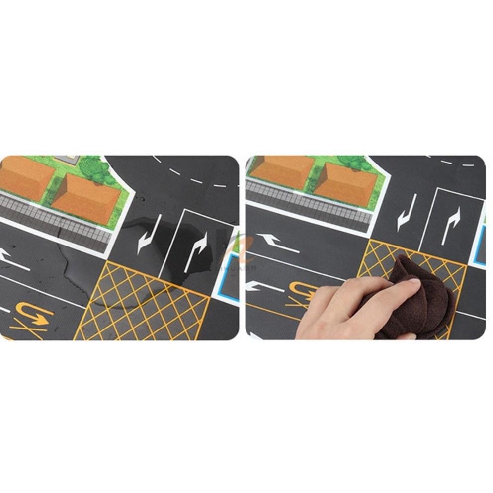 Seltene Corporation Village Auto Straßen Spielmatte (1 Stück)