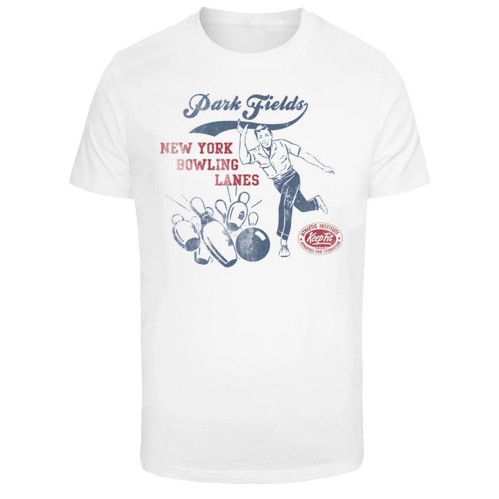Park Fields Mens New York Bowling Lanes T-Shirt