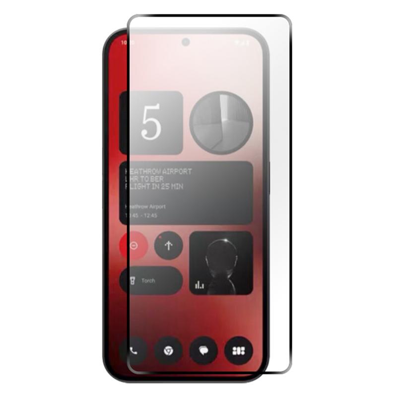RURIHAI 10 Stück für Nothing Phone (2a) Plus/Telefon (2a) Bildschirmschutz Ultraresistent Hochwertige Aluminium-Silizium-Glasfolie