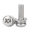 DIAIEN A2-70 Phillips Pan Head Screw with Washer Set