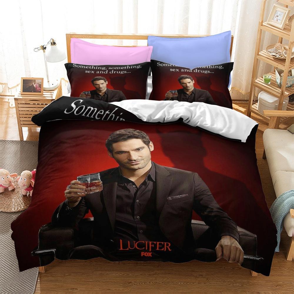 

Lucifer Series Bedding Three-Piece Eaby Home Textile Kit EU Super King 260x220cm