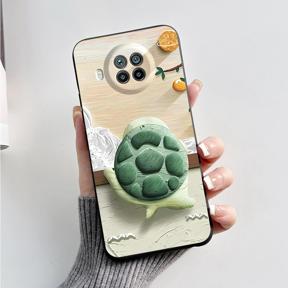For Xiaomi Mi 10T Lite Case Cute Cat Cartoon Bear Frog Soft Silicone Back Cover For Xiaomi Mi10T 10 T Lite 5G Bumper Phone Case