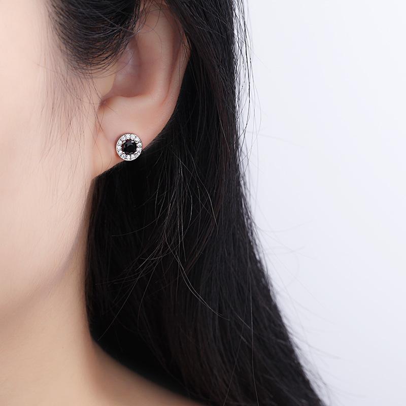 Lindon kvinners zirkon kobberlegering øredobber - bryllupsfest gave anheng øredobber