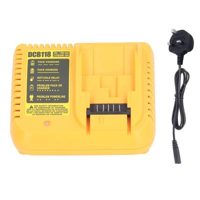 DCB118 Power Tool Charger Replacement 20V Lithium Ion Battery Charger for DCB118 DCB105 DCB015