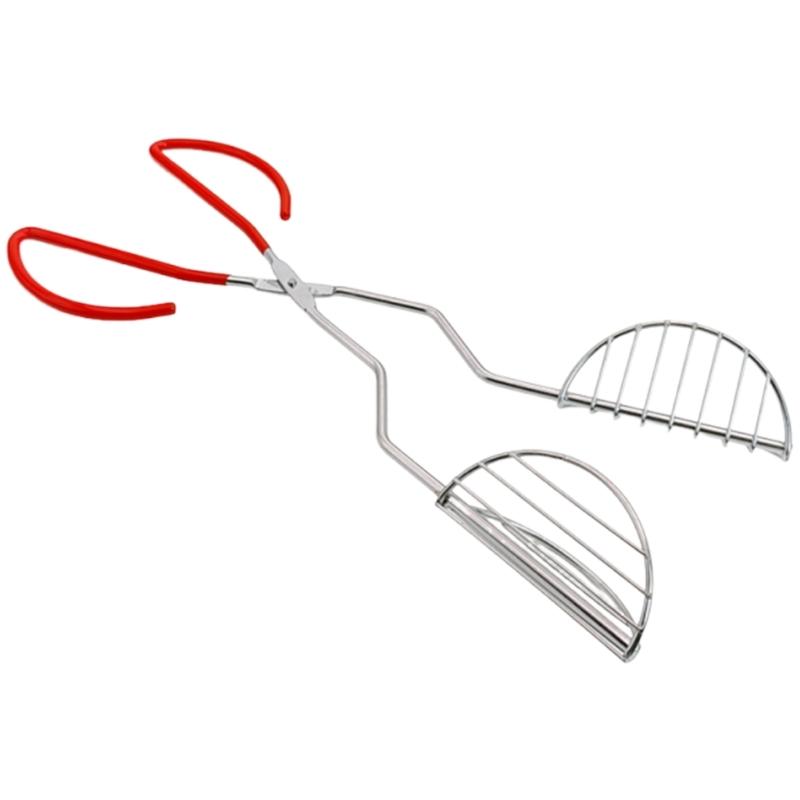 

Multipurpose Tortillas Shaping Tool With Ergonomic Grip Tacos Shell Shaping Clamp For Tacos Quesadillas And Flatbreads 1 червоний