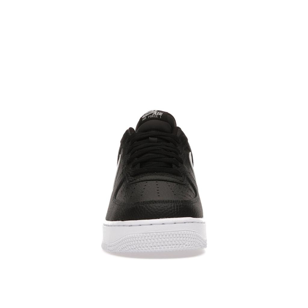 Nike Air Force 1 07 Black White Tumbled Men Sneakers CT2302-002