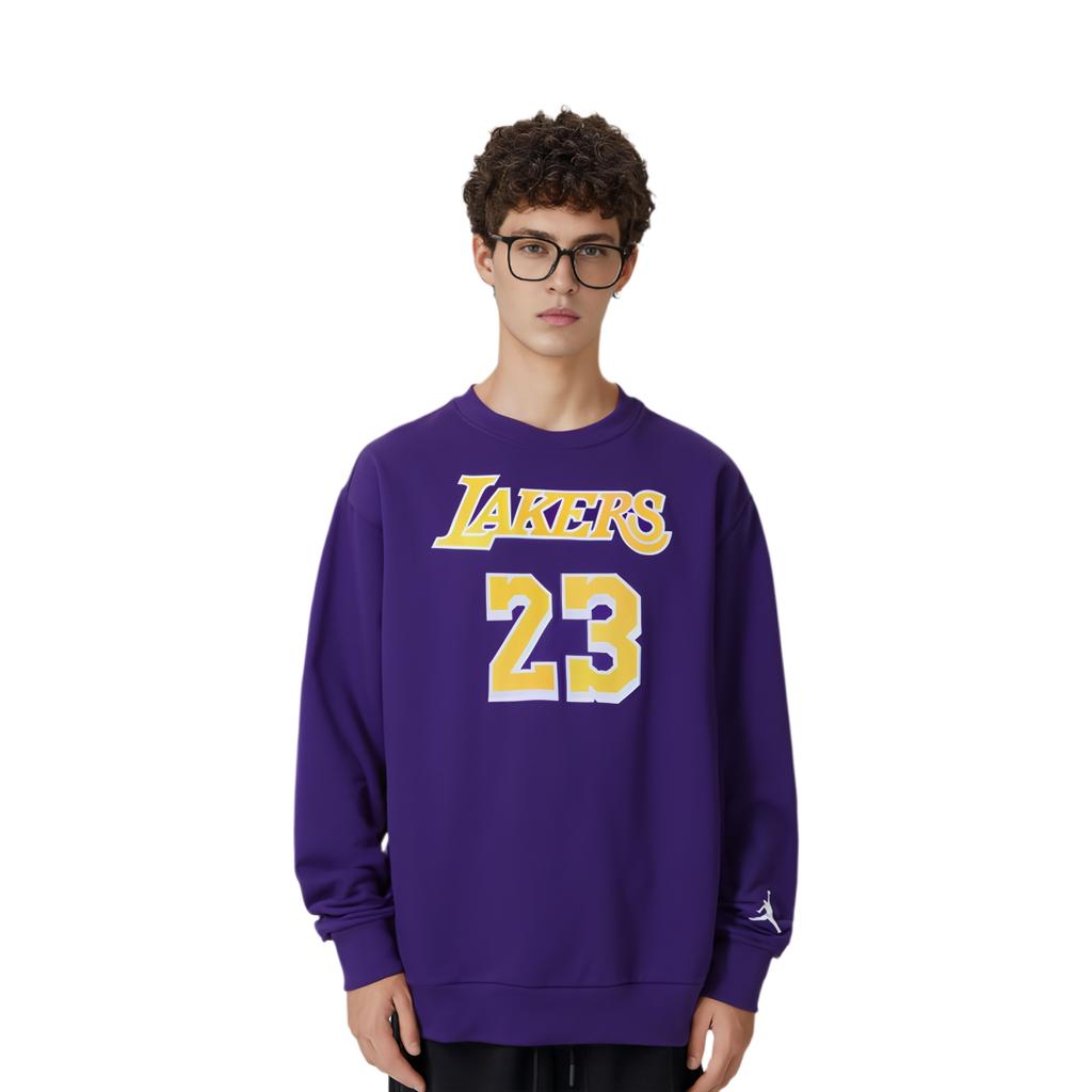 Jordan Sweatshirt Men's All Over Purple CN1052-504