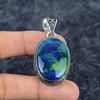 Ammolite Gemstone Handmade 925 Sterling Silver Jewelry Pendant 2.05" M-3277