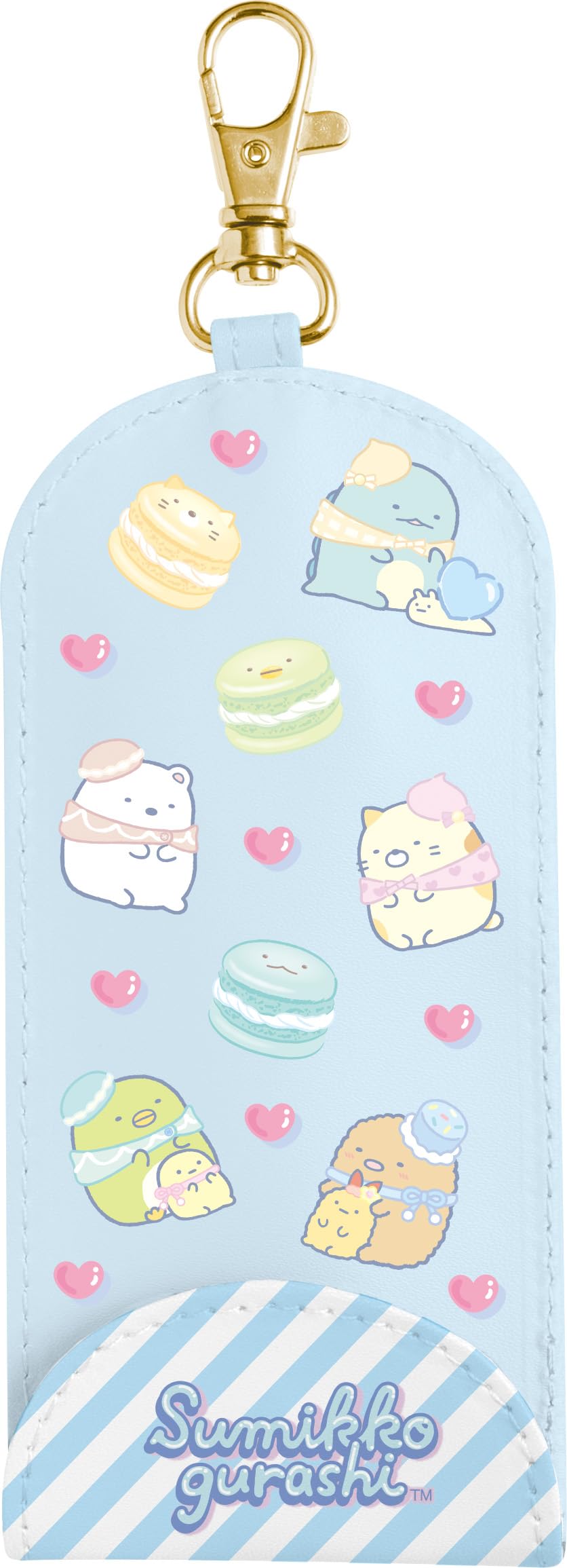 

Sumikko Gurashi Key Case with Reel CK71502 H130 x W60 x D5mm San-X