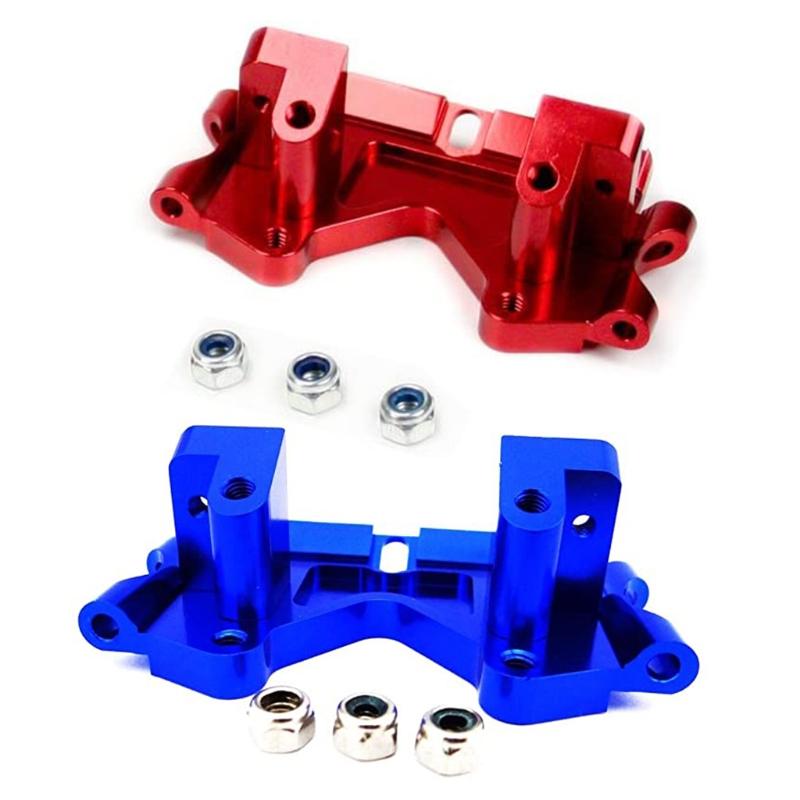 Alloy Front Suspension Arm Mount Bulkhead Replacement for Rc Hobby Model Car For 1/10