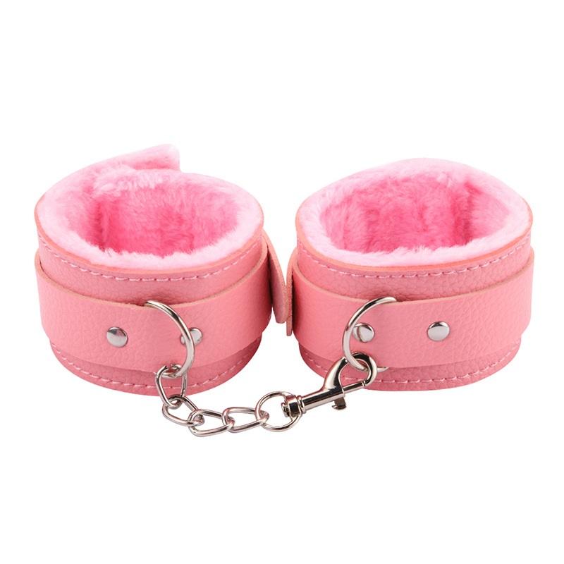 11 Pcs/ Set Bondage Toys Plush Cuffs Strap Whip Rope Adult Sex Game Toy 18+