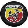 4pcs Hot sale Abarth 56mm logo car emblem Wheel Center Hub auto Rim refit dust-proof badge covers sticker styling accessories