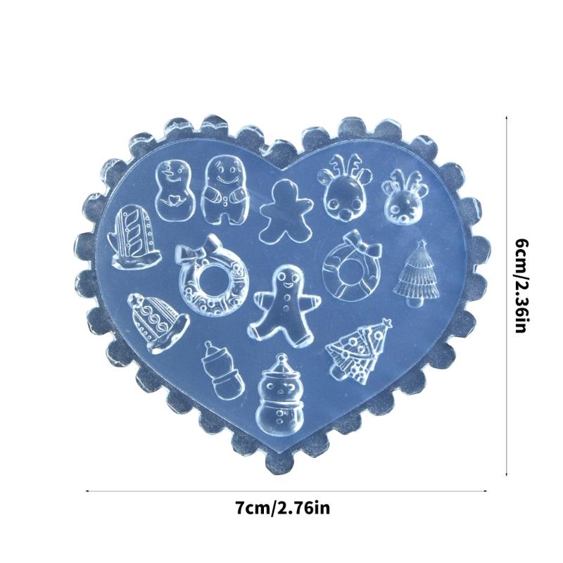 Creative Nail Art Silicone Mold for Easy Pattern and Designs Creation Soft Materials Fit Various Nail Shapes and Lengths