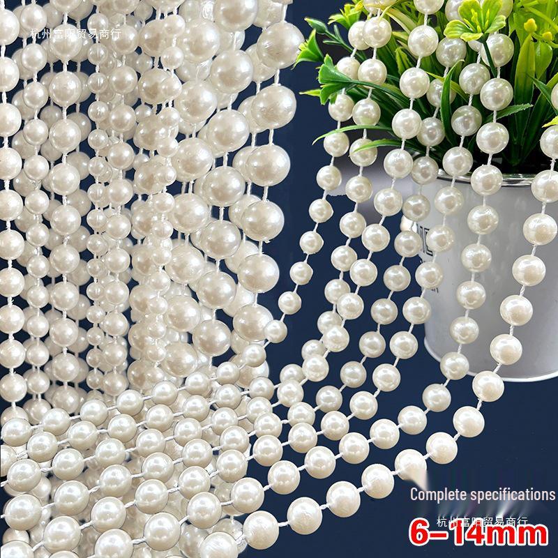 Pearl Bead String Curtain for Wedding Decoration