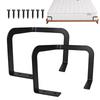 2 Pcs Mattress Retainer Bar Keep Mattress Stopper From Sliding Slide Stopper To Prevent Sliding Mattress Gaskets Gripper
