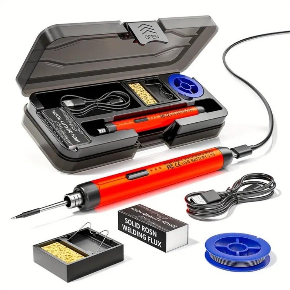 USB Rechargeable USB Soldering Iron Set Wireless Welding Pen Home Appliance Repair
