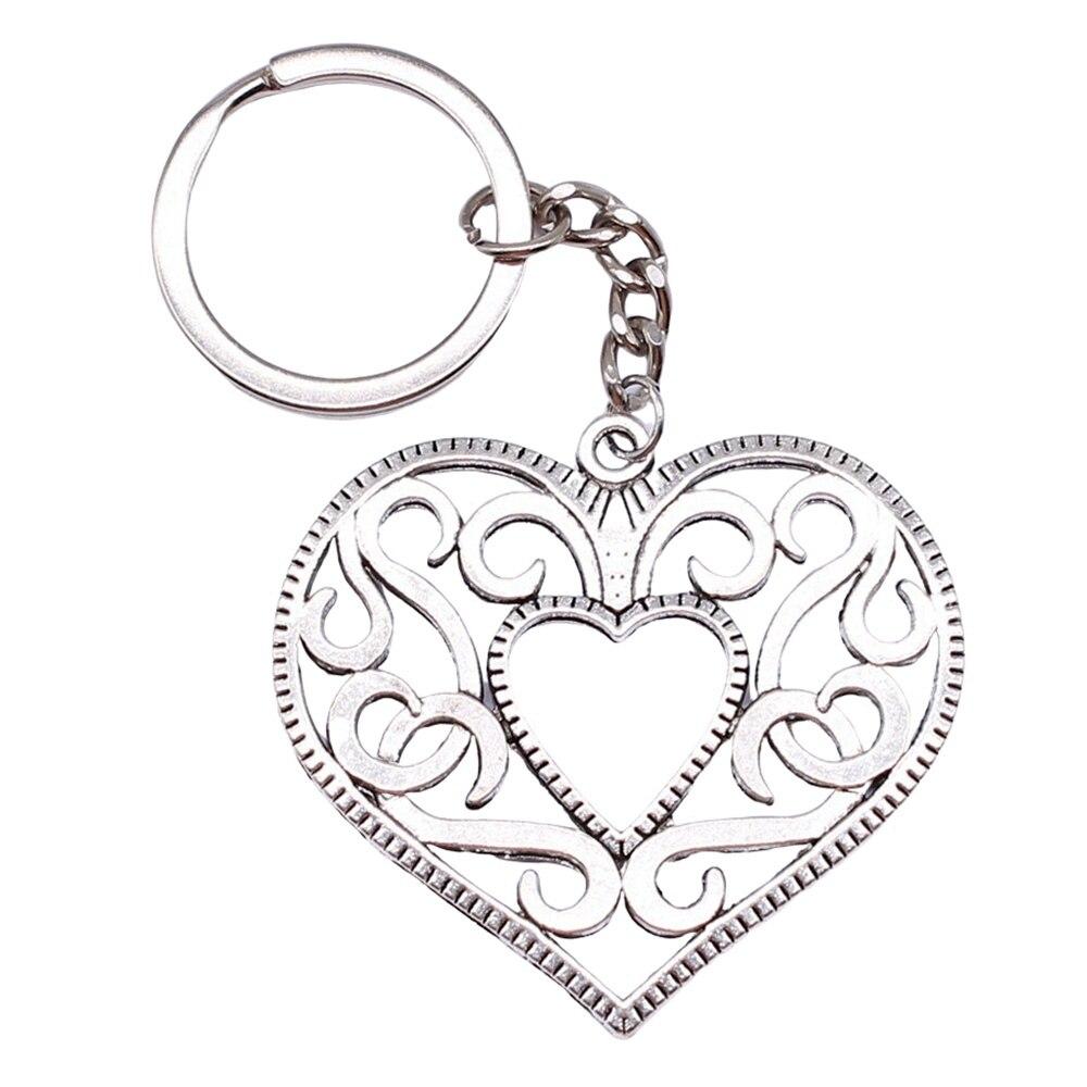 

Пара любовных брелок выводы для Diy металлические аксессуары брелок для ключей