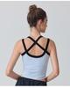 New Halter Cross-Strap Crop Top: Short, Sexy, Sweet, and Spicy for Outer or Inner Wear, Perfect As a Base Layer, Beautiful Back, Yoga, and Sports Bra.