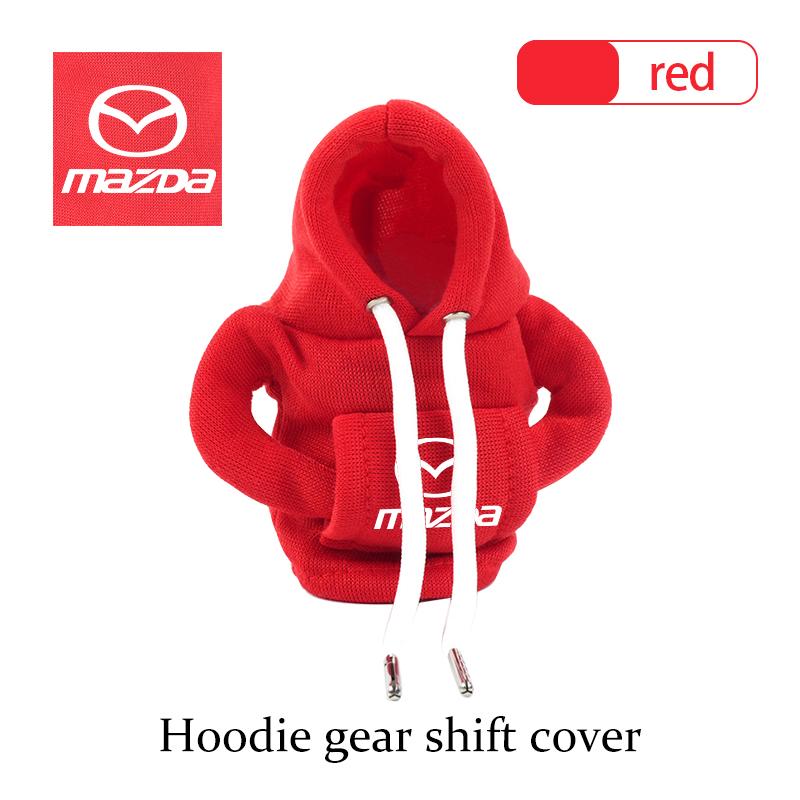 For Mazda Car Gear Shift Knob Cover Hoodie Shifter Boot Dust Cover Car Interior Decoration CX9 MX5 RX8 Axela Demio Atenza MS GJI