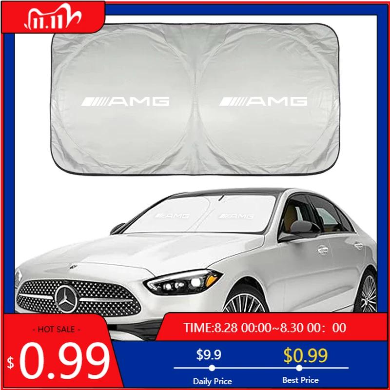 GLC GLB Auto Frontscheiben-Sonnenschutz Faltbarer Sonnenschutz Schutzabdeckung Für Mercedes Benz AMG W203 W206 W220 W205 W211 W212 W2