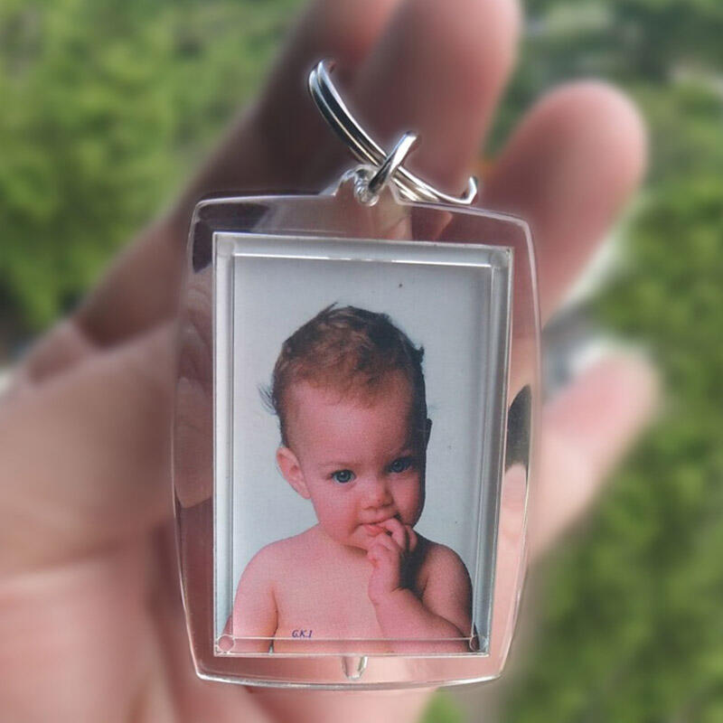 Acrylic Photo Keychain Framed Keyring Photo Keyring DD-12866