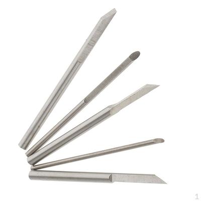 5 Pieces Carving Tools Set Woodworking Gouge 0.8-4mm