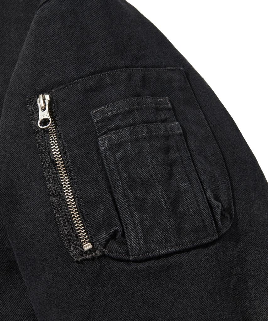 Libere Dyeing Hoody Ma-1/Black