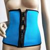 Solid Color Zipper Body Shaping Waist Gathers Stereotypes Adjustable Abdomen Belt Corset Women