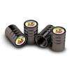 4Pcs Car Wheel Tire Valve Caps Air Stem Lavida Rline Tyre Plug for Abarth Punto 500x Stilo Ducato Palio Bravo Doblo Fiat Accessories