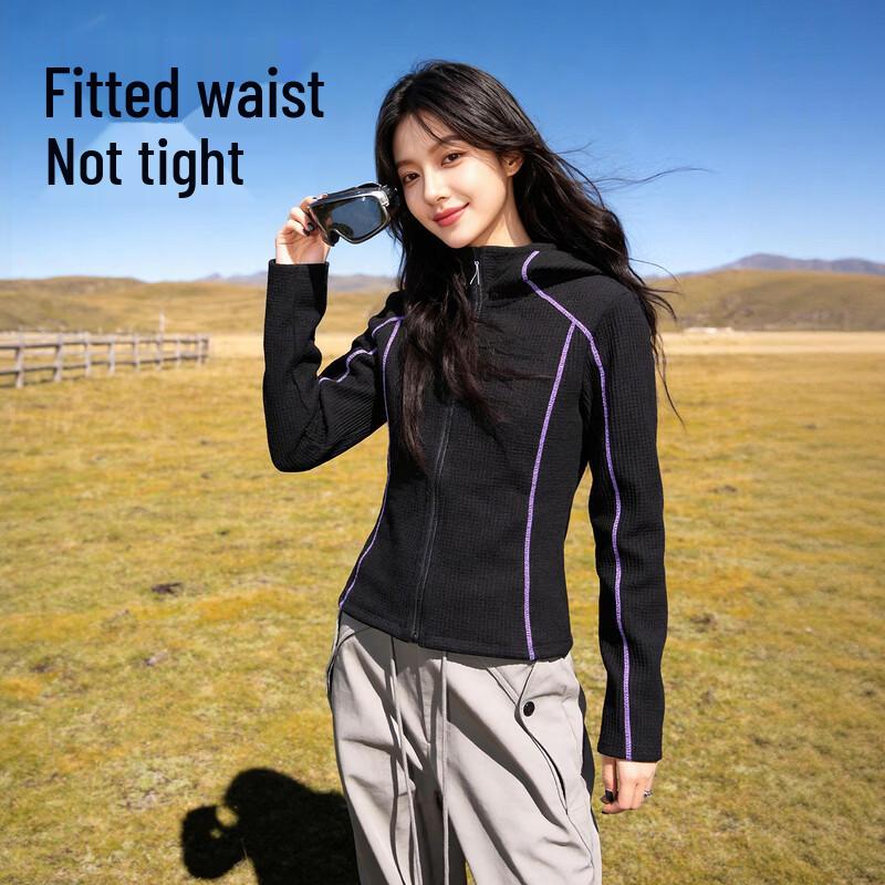 Baleno Women's Hooded Zip-Up Sporty Jacket