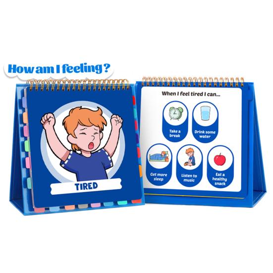 Kids Social Emotions Book 10 Scenes to Analyze Feelings 20 Different Emotions Learning Book