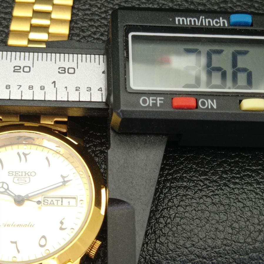 REPASOVANÉ HODINKY SEIKO 5 AUTOMATIC 6309A JAPONSKÉ ARABSKÉ ZLATÝ CIFERNÍK a426419-2