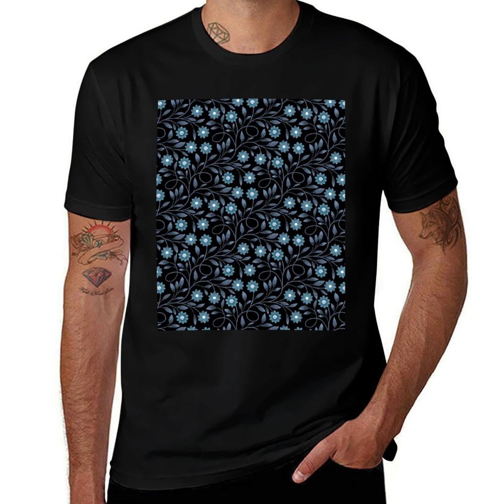 Blues And Blue Grey For Peace Of Mind Tshirt Long Lasting Casual Tshirt