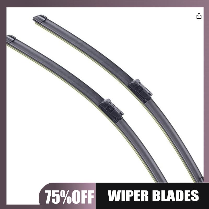 Suitable for BMW X5 G05 2018-2020, front wiper length: 24 +20 wiper blades чёрный