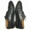 1979 Vintage FLORSHEIM Kenmoor Long Wingtip Business Shoes Black Size 10C 27.027.5(USED)