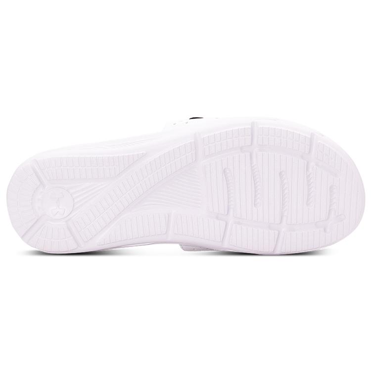 Under Armour Ignite 6 Graphic Strap Slide 'White' 3024451-101