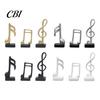 Study Room Decoration 3Pcs Minimalist Music Note Resin Sculpture, Treble Clef & Eighth Quarter Desk Desktop Decor for Piano Living Room, Matte