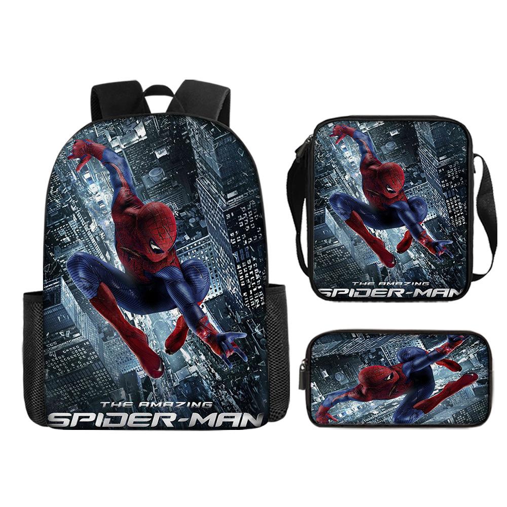 Primary And Secondary School Schoolbag Backpack Cartoon Backpack Sixth Grade Schoolbag Satchel Pencil Case