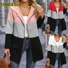 Women's Vintage Casual Autumn Winter Long Sleeve Jackets & Coats International Design