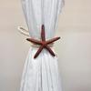 High Quality Starfish Curtain Tieback Rope Drapery Holdbacks Tie Room Decor Nordic Bedroom Decorations Curtain Holdback
